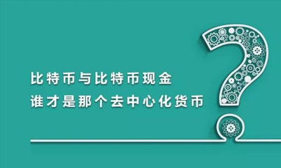 比特币与比特币现金，谁才是那个去中心化货币